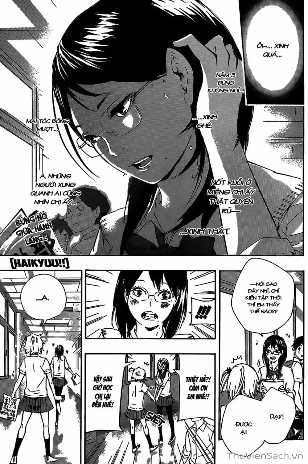Truyện Tranh Vua Bóng Chuyền Haikyuu trang 6