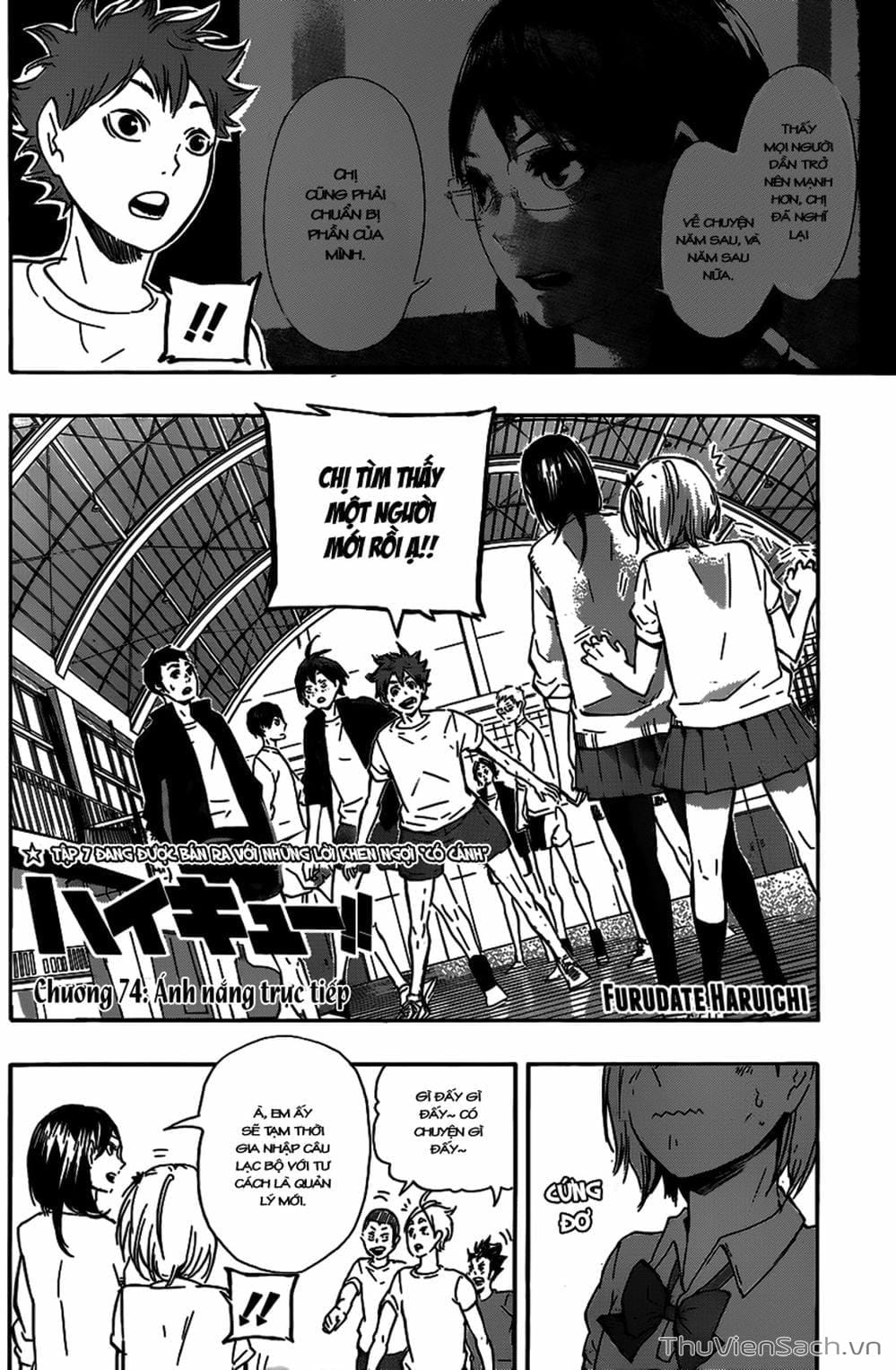 Truyện Tranh Vua Bóng Chuyền Haikyuu trang 6