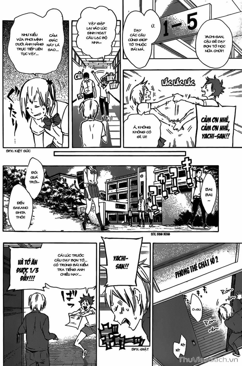 Truyện Tranh Vua Bóng Chuyền Haikyuu trang 6