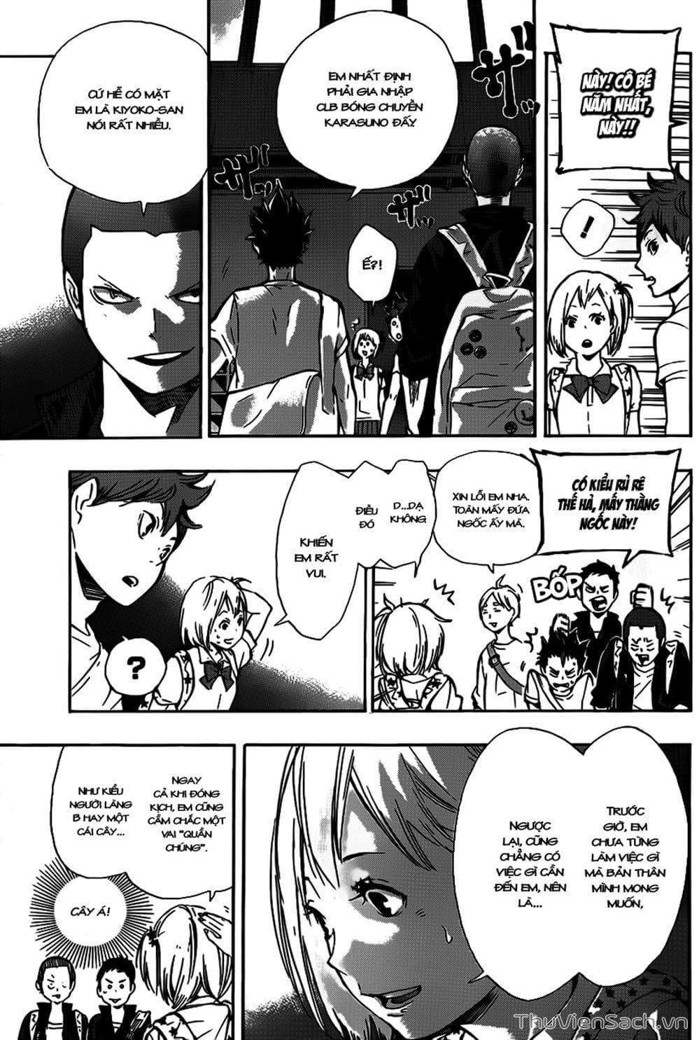 Truyện Tranh Vua Bóng Chuyền Haikyuu trang 6