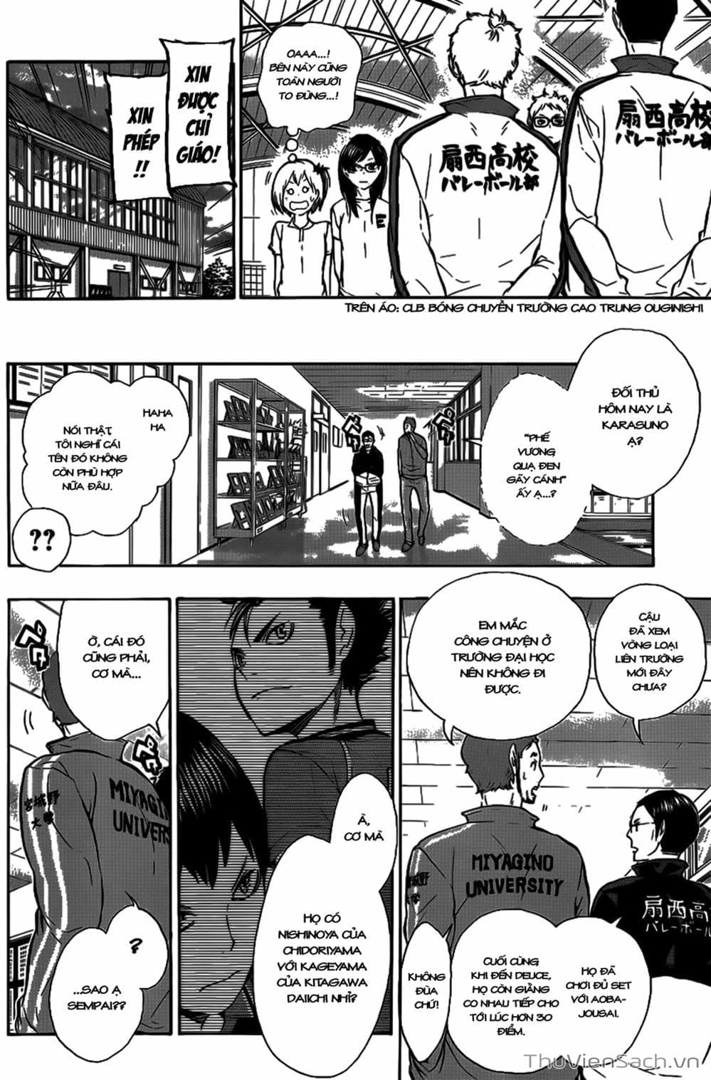 Truyện Tranh Vua Bóng Chuyền Haikyuu trang 6