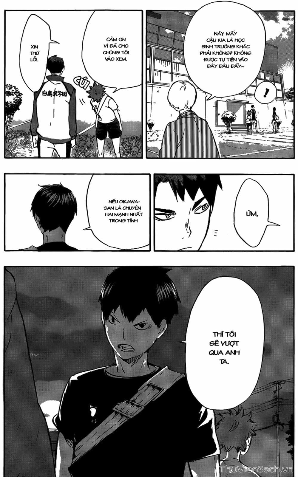Truyện Tranh Vua Bóng Chuyền Haikyuu trang 6