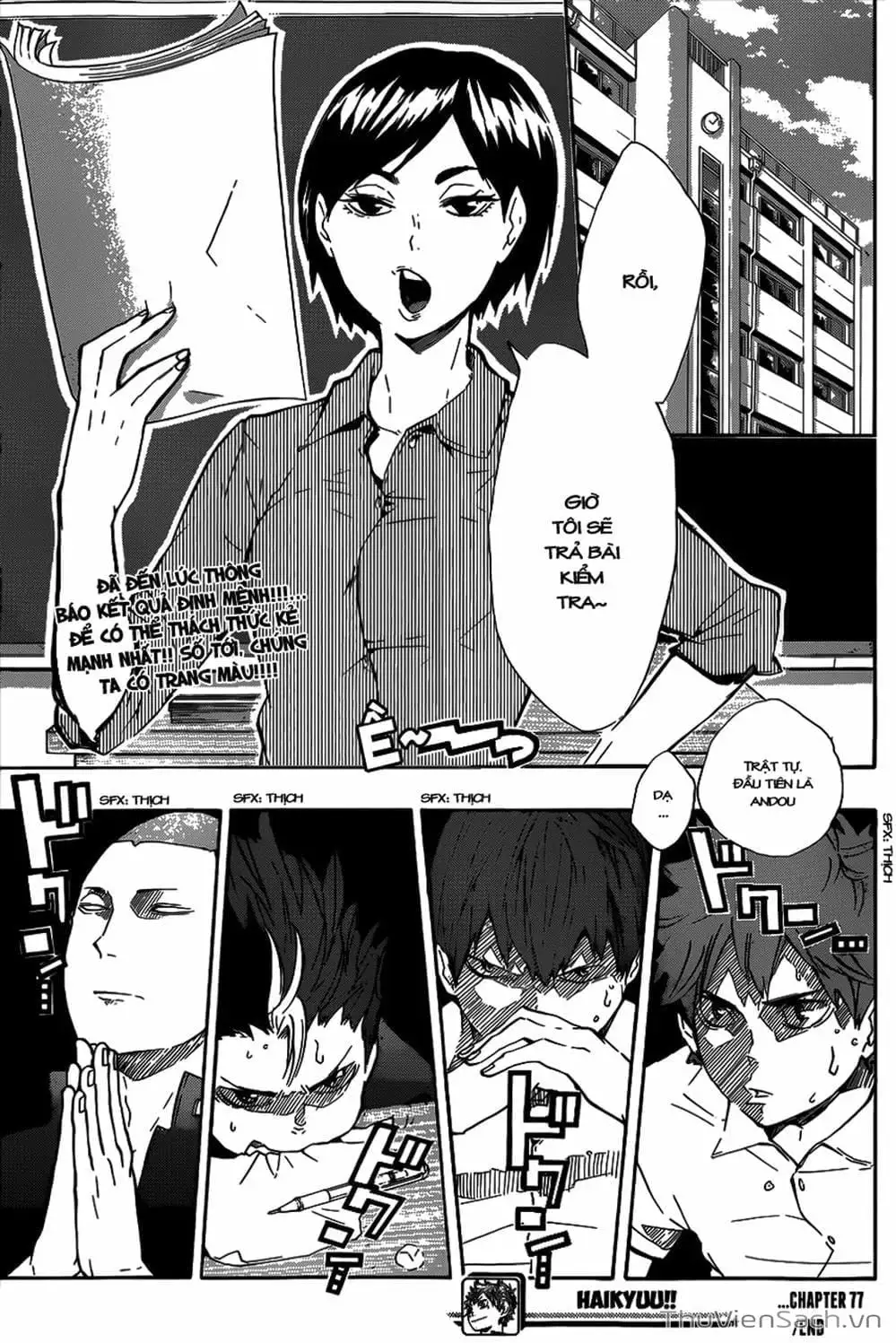 Truyện Tranh Vua Bóng Chuyền Haikyuu trang 6