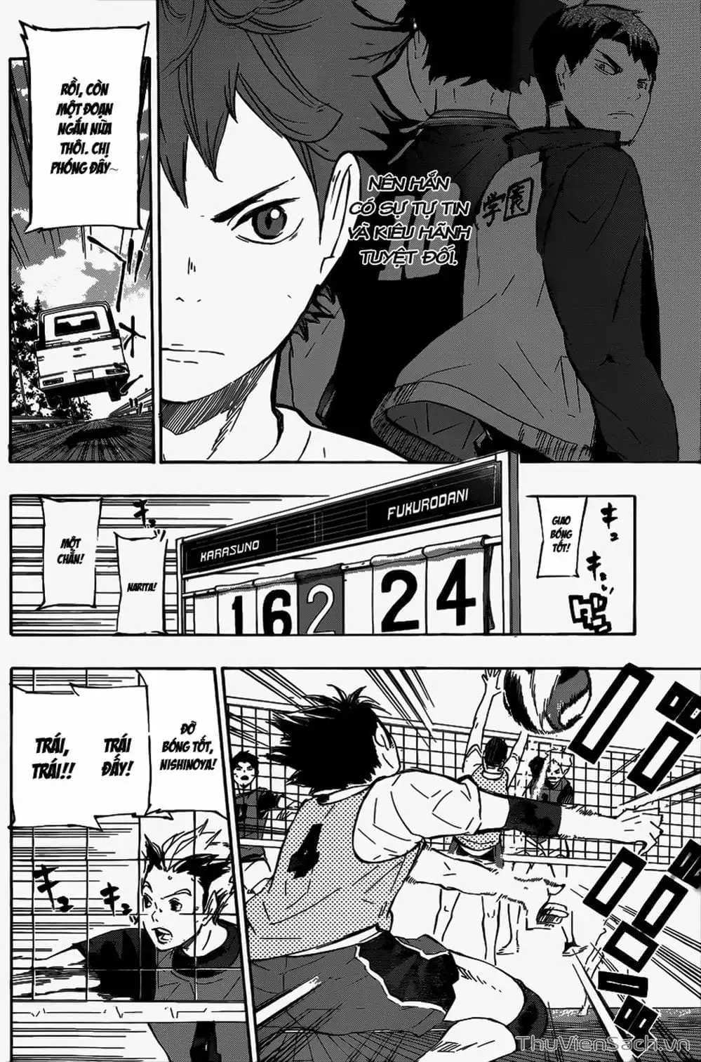Truyện Tranh Vua Bóng Chuyền Haikyuu trang 6