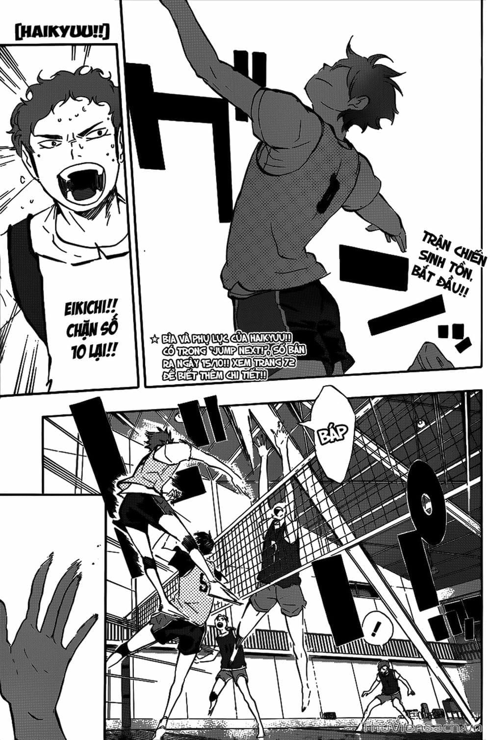 Truyện Tranh Vua Bóng Chuyền Haikyuu trang 6