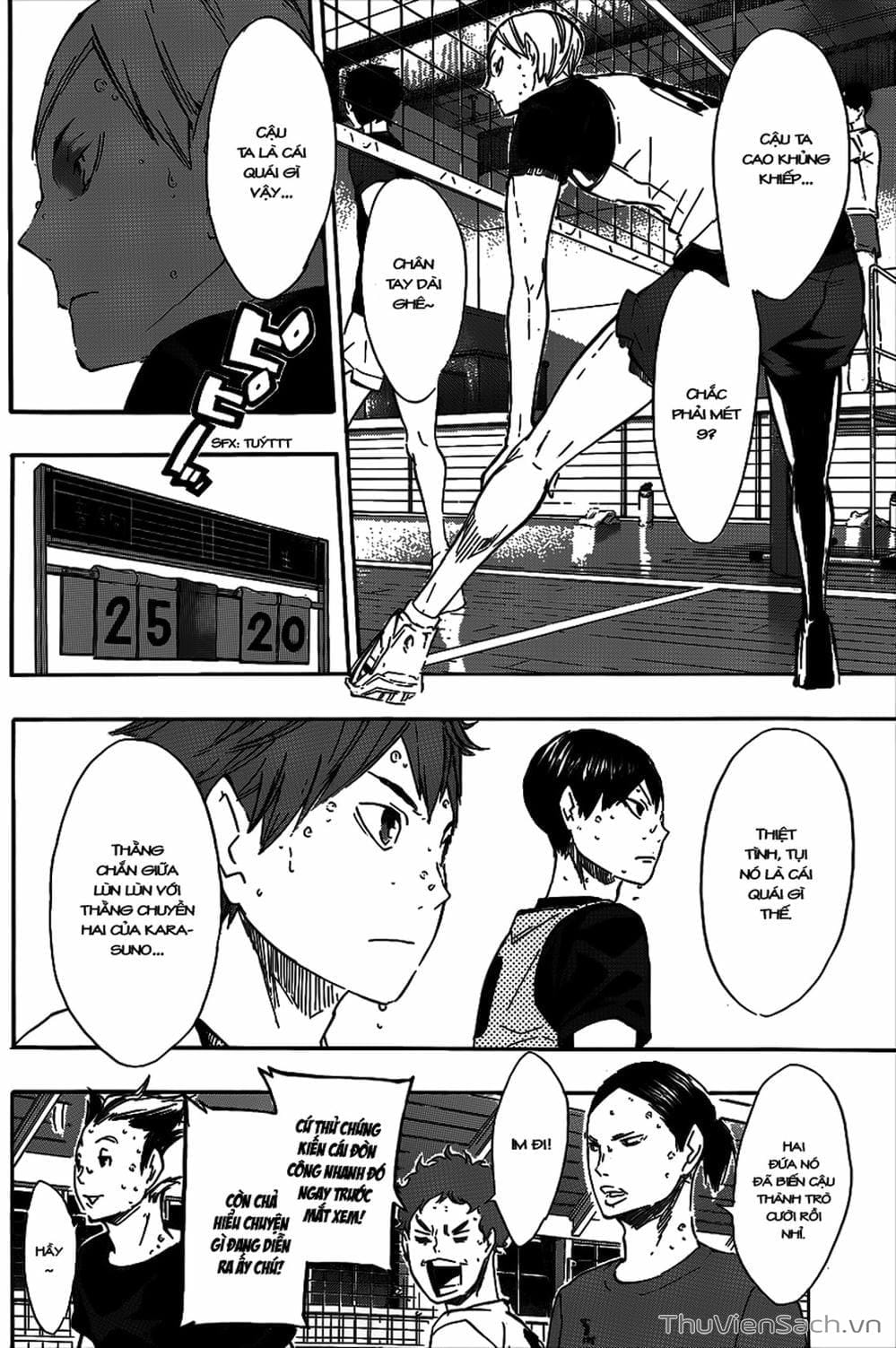 Truyện Tranh Vua Bóng Chuyền Haikyuu trang 6