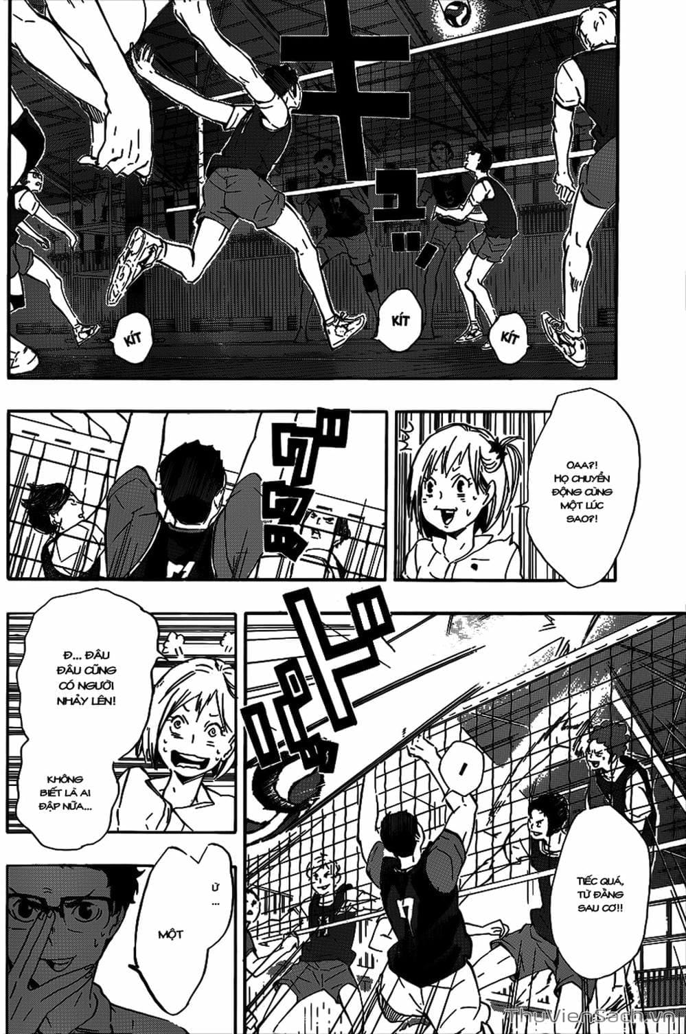 Truyện Tranh Vua Bóng Chuyền Haikyuu trang 6