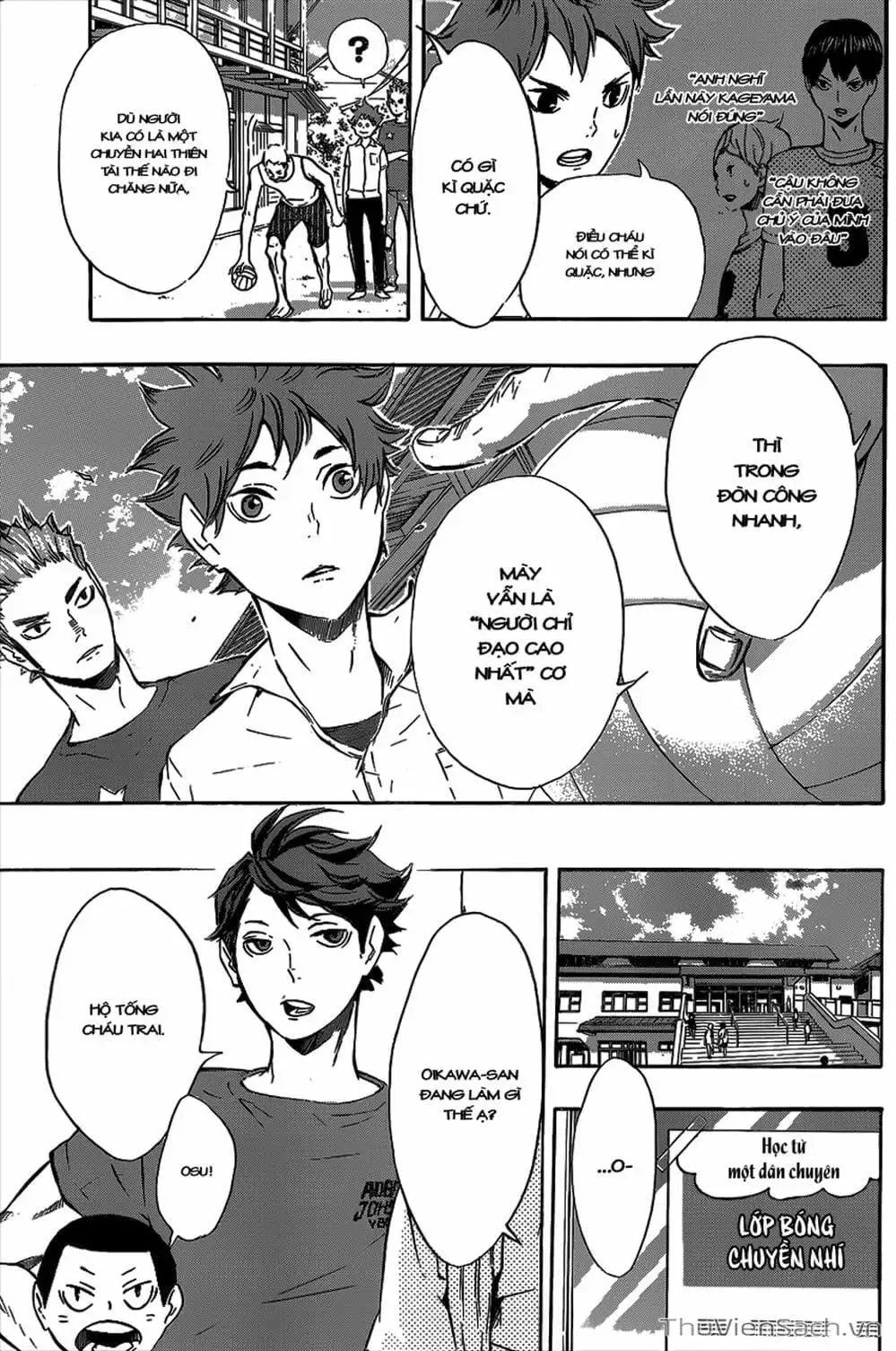 Truyện Tranh Vua Bóng Chuyền Haikyuu trang 6