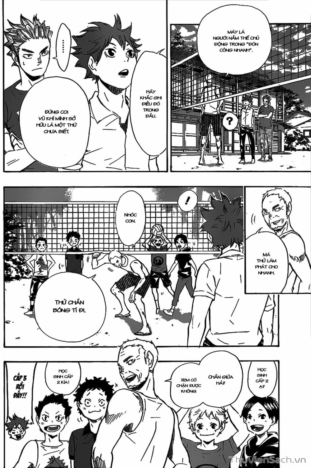 Truyện Tranh Vua Bóng Chuyền Haikyuu trang 6
