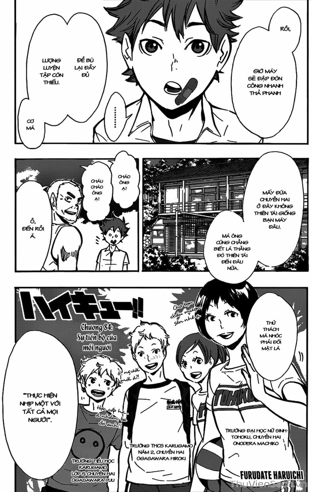 Truyện Tranh Vua Bóng Chuyền Haikyuu trang 6