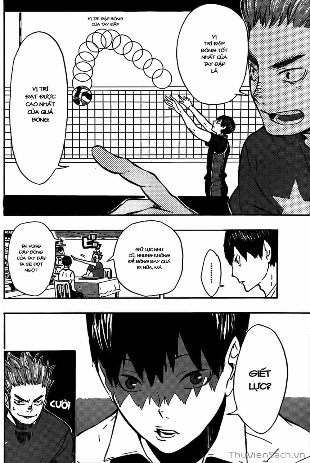 Truyện Tranh Vua Bóng Chuyền Haikyuu trang 6