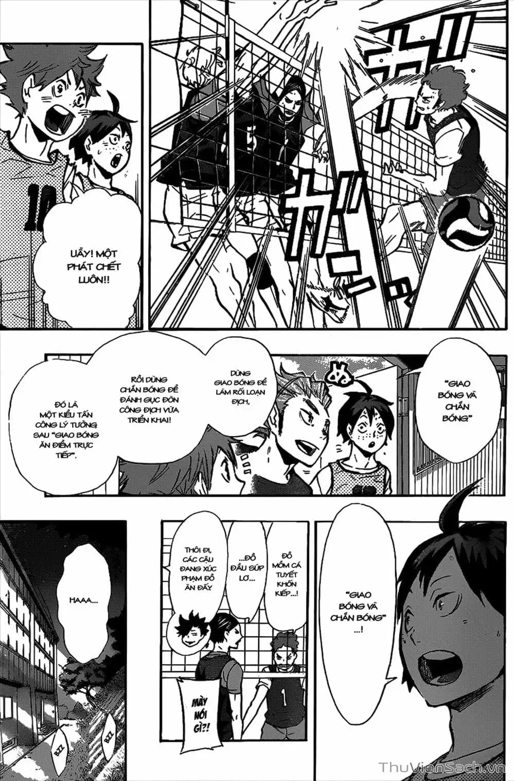 Truyện Tranh Vua Bóng Chuyền Haikyuu trang 6