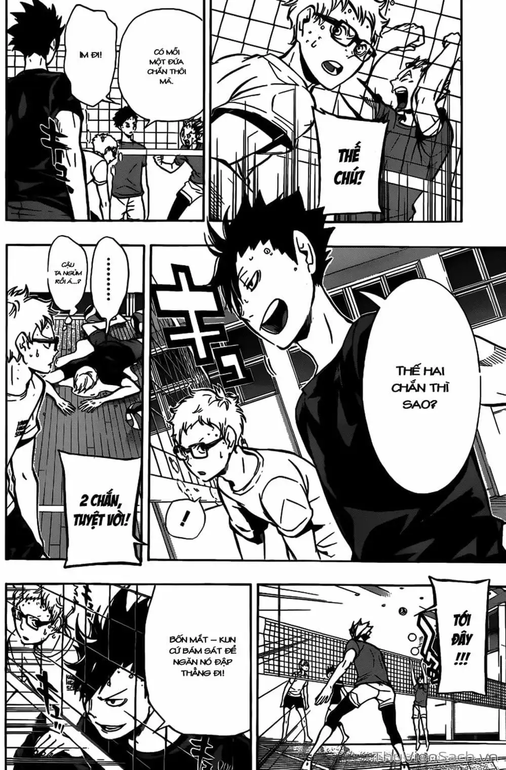 Truyện Tranh Vua Bóng Chuyền Haikyuu trang 6