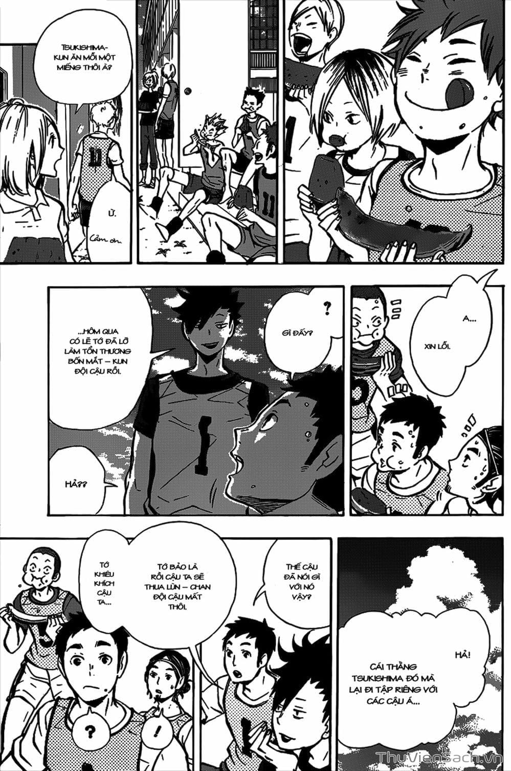 Truyện Tranh Vua Bóng Chuyền Haikyuu trang 6