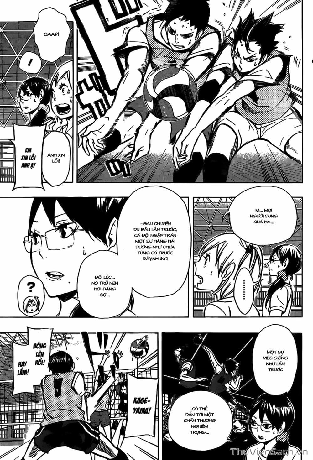 Truyện Tranh Vua Bóng Chuyền Haikyuu trang 6