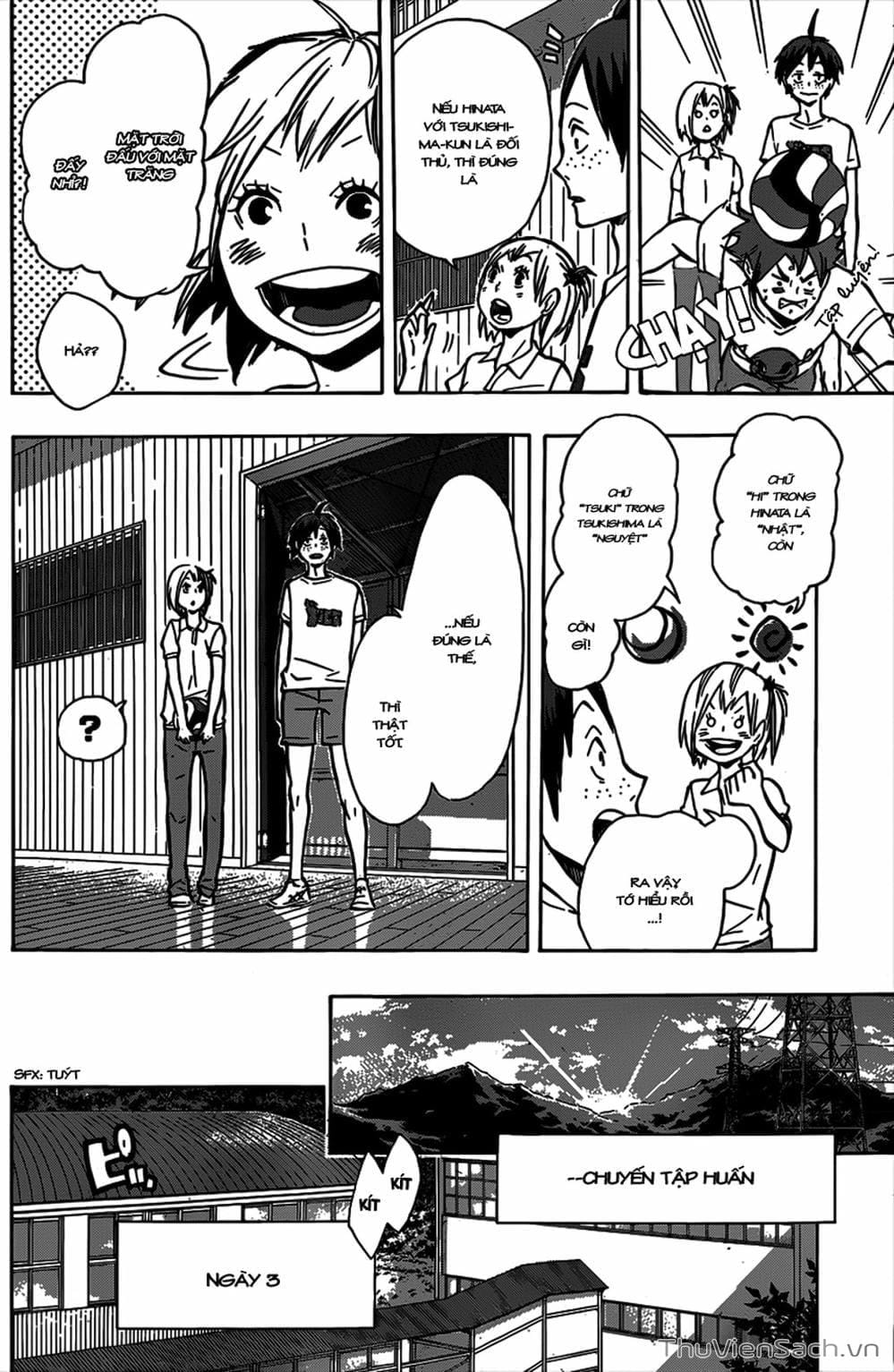 Truyện Tranh Vua Bóng Chuyền Haikyuu trang 6