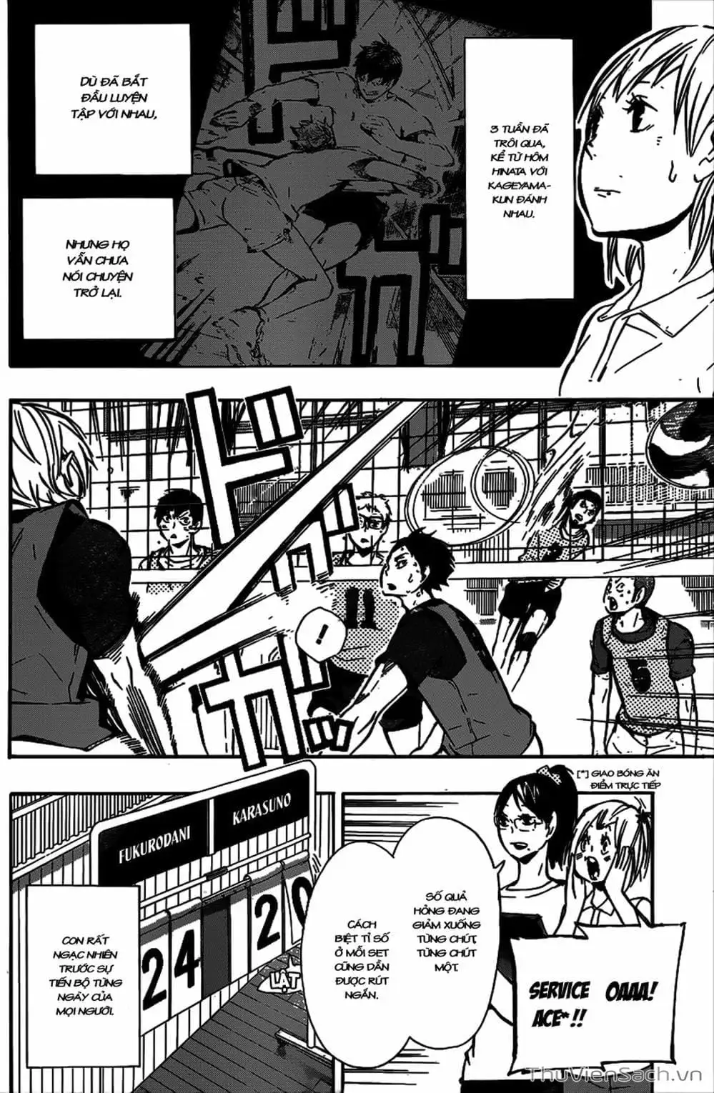 Truyện Tranh Vua Bóng Chuyền Haikyuu trang 6