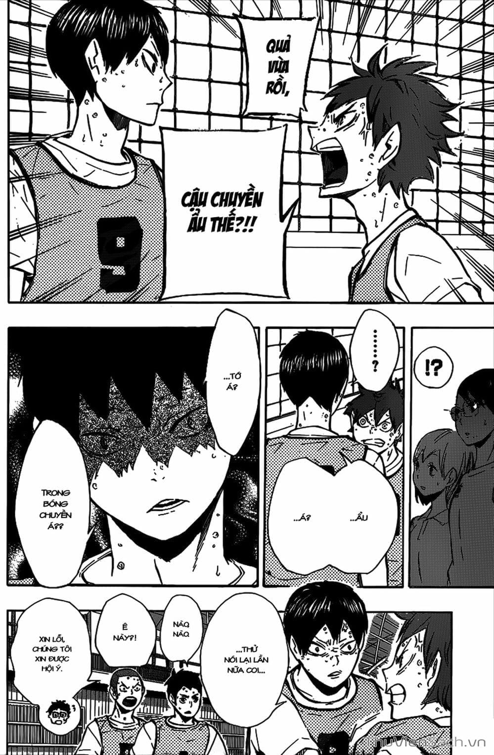 Truyện Tranh Vua Bóng Chuyền Haikyuu trang 6