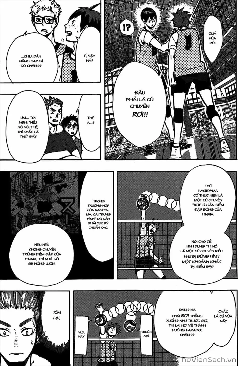 Truyện Tranh Vua Bóng Chuyền Haikyuu trang 6