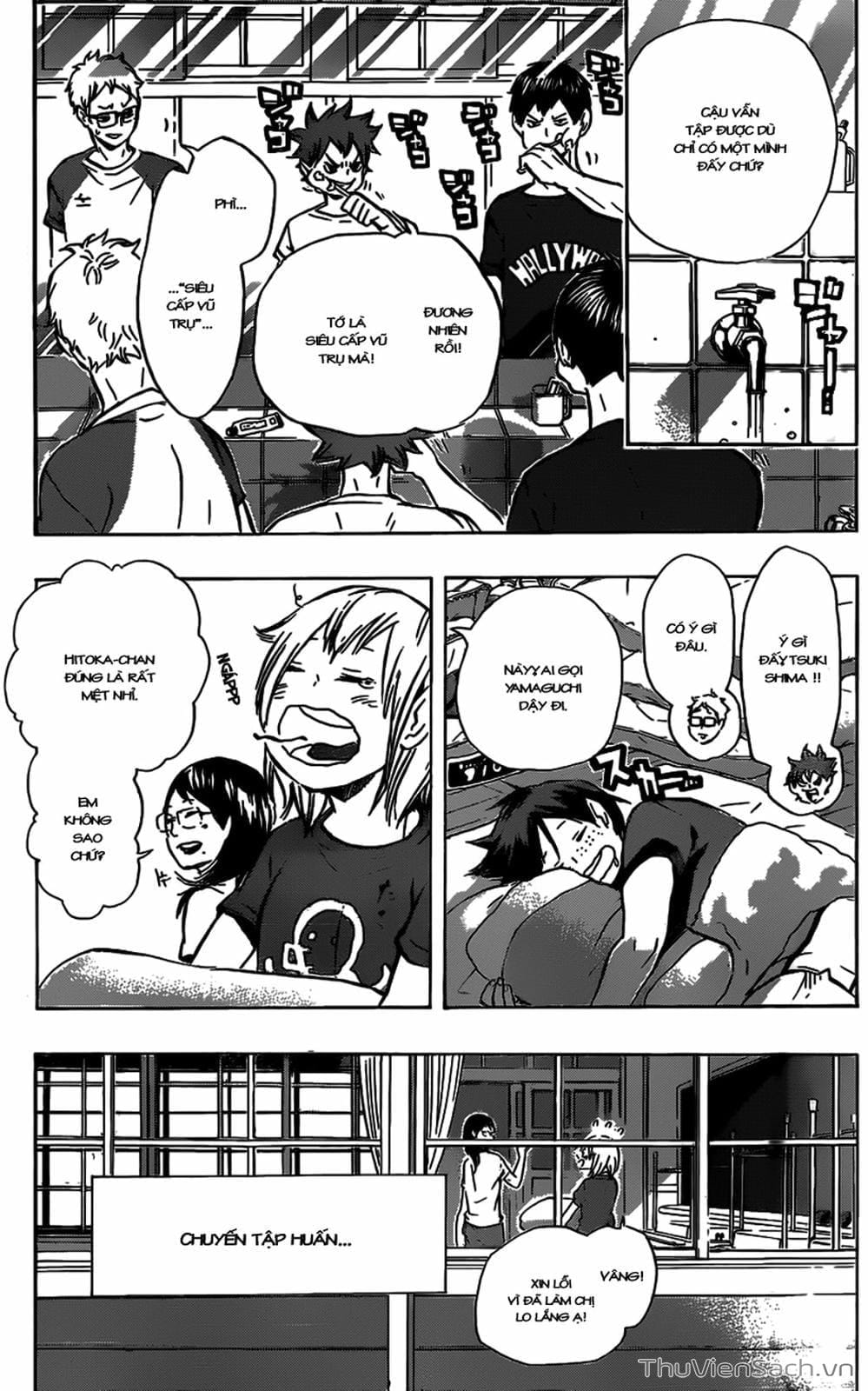 Truyện Tranh Vua Bóng Chuyền Haikyuu trang 6
