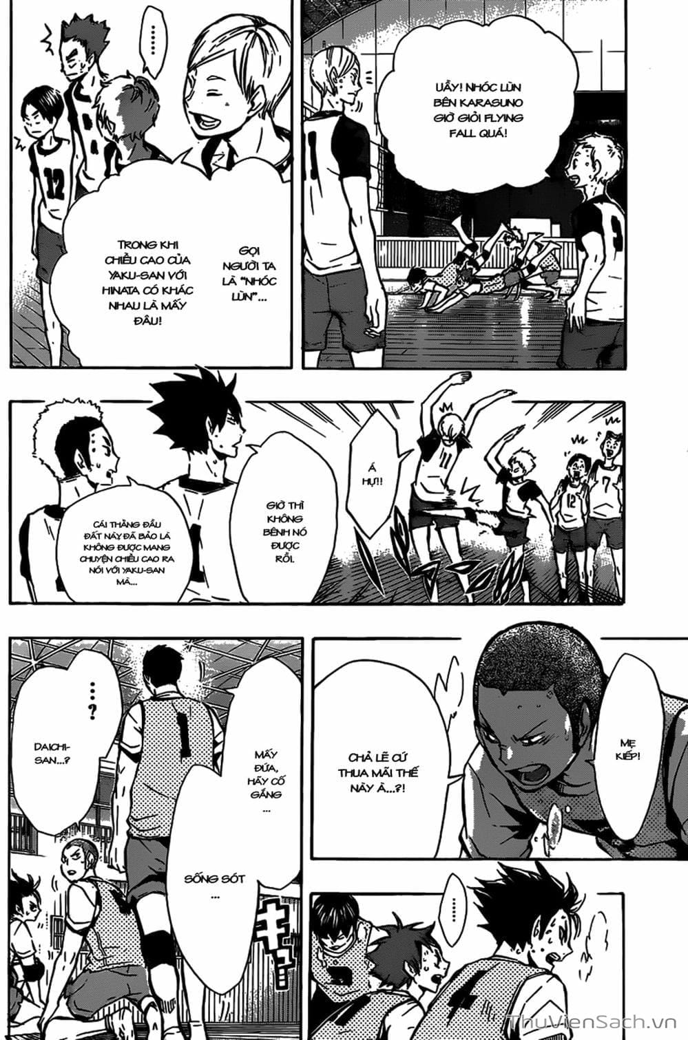 Truyện Tranh Vua Bóng Chuyền Haikyuu trang 6