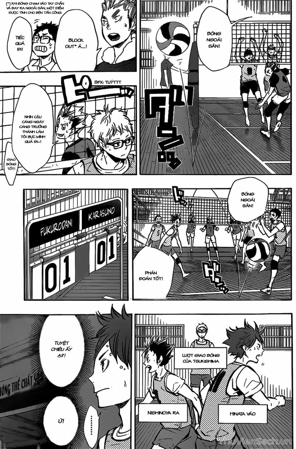 Truyện Tranh Vua Bóng Chuyền Haikyuu trang 6