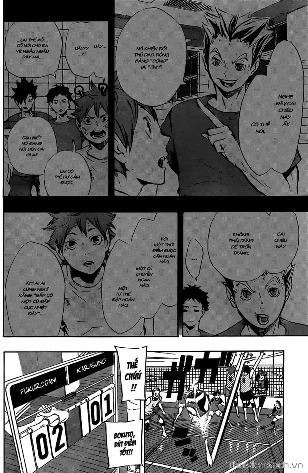 Truyện Tranh Vua Bóng Chuyền Haikyuu trang 6