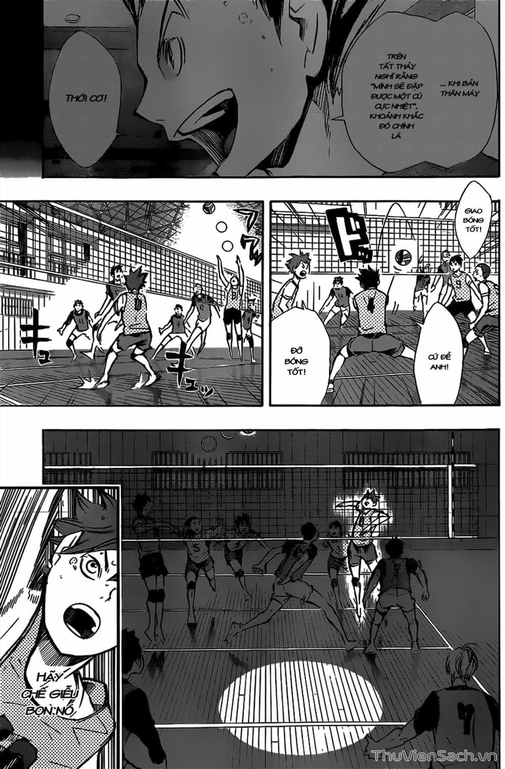 Truyện Tranh Vua Bóng Chuyền Haikyuu trang 6