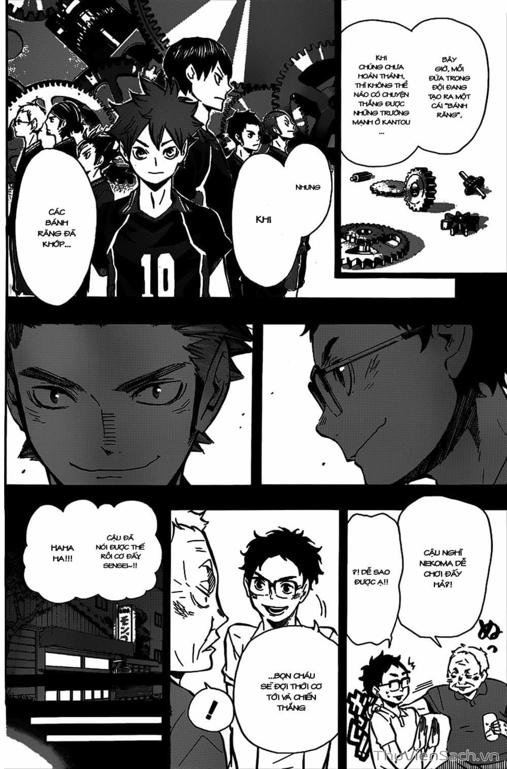 Truyện Tranh Vua Bóng Chuyền Haikyuu trang 6