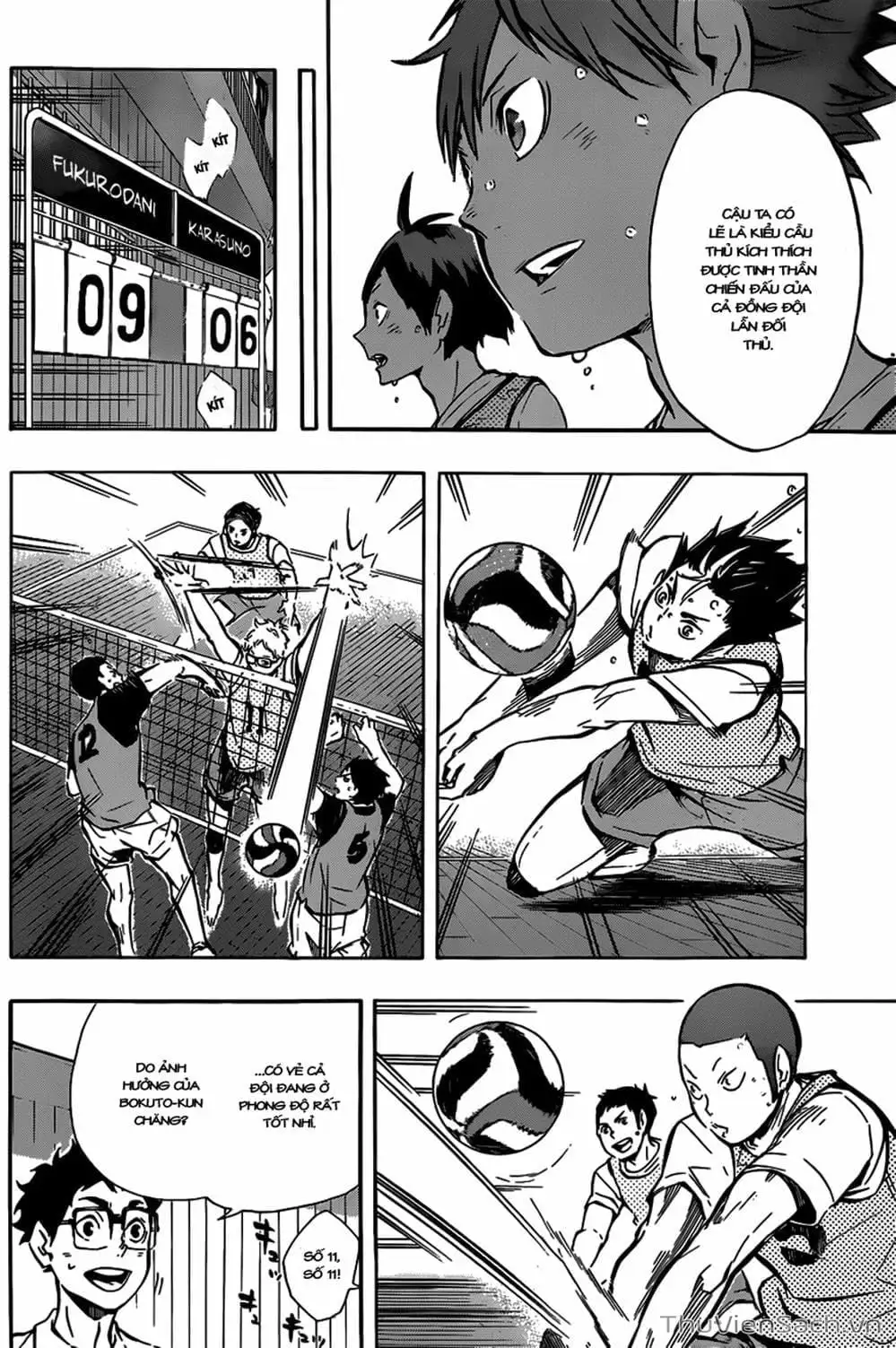 Truyện Tranh Vua Bóng Chuyền Haikyuu trang 6