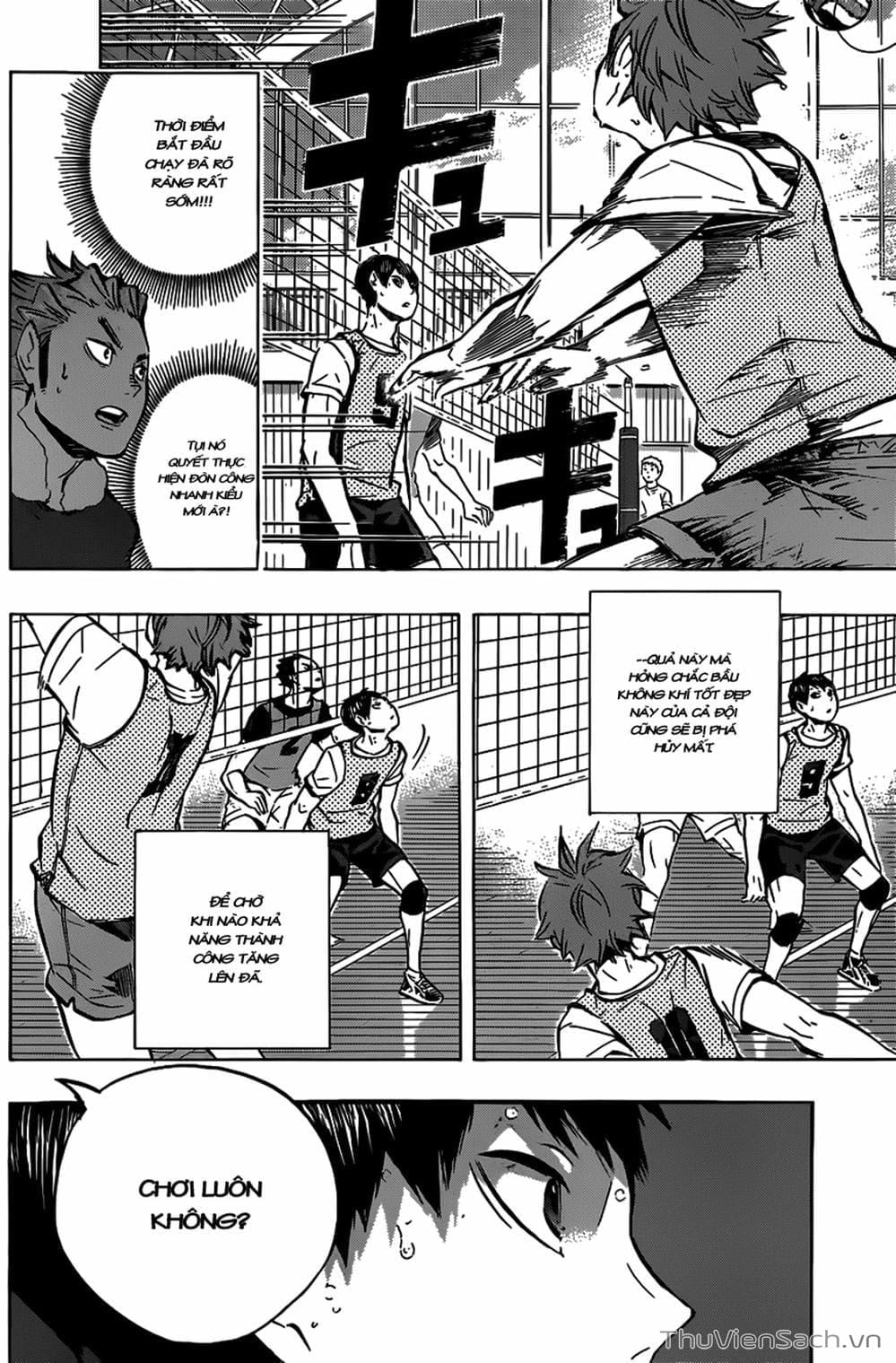 Truyện Tranh Vua Bóng Chuyền Haikyuu trang 6