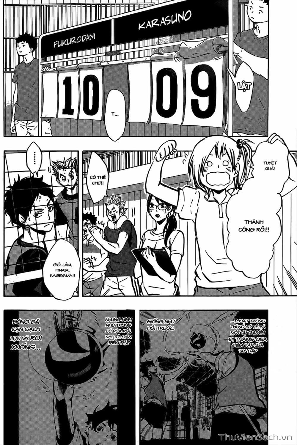 Truyện Tranh Vua Bóng Chuyền Haikyuu trang 6