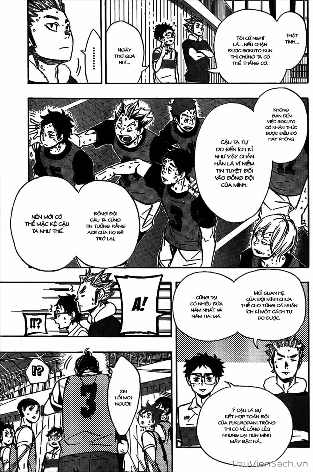 Truyện Tranh Vua Bóng Chuyền Haikyuu trang 6