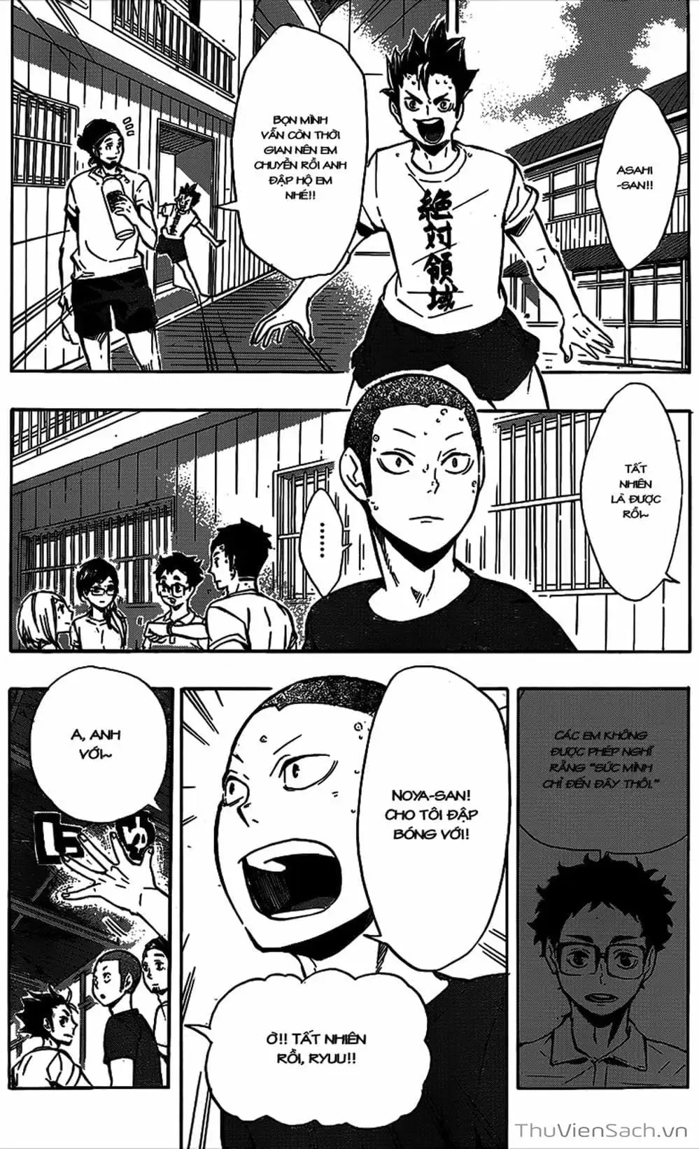 Truyện Tranh Vua Bóng Chuyền Haikyuu trang 6