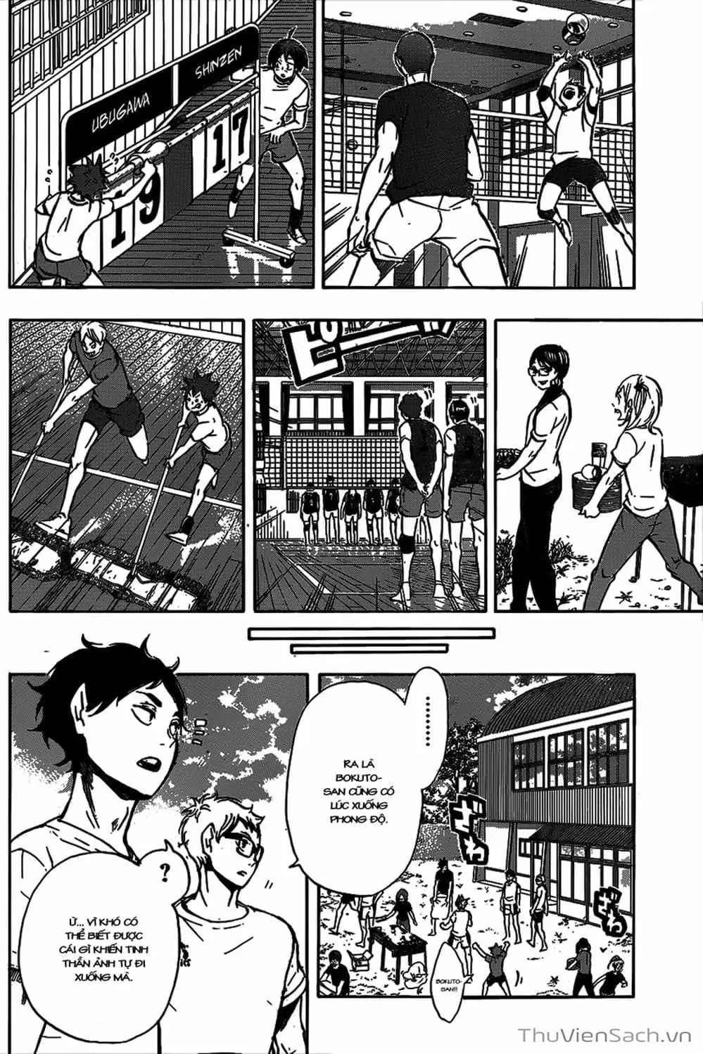 Truyện Tranh Vua Bóng Chuyền Haikyuu trang 6