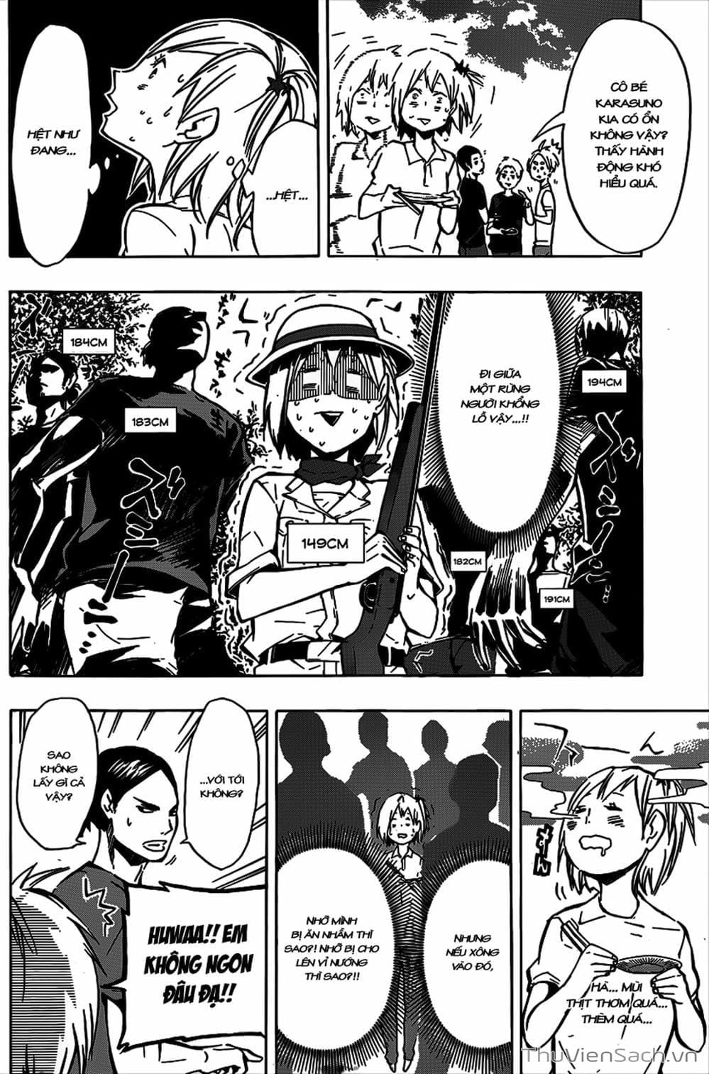 Truyện Tranh Vua Bóng Chuyền Haikyuu trang 6