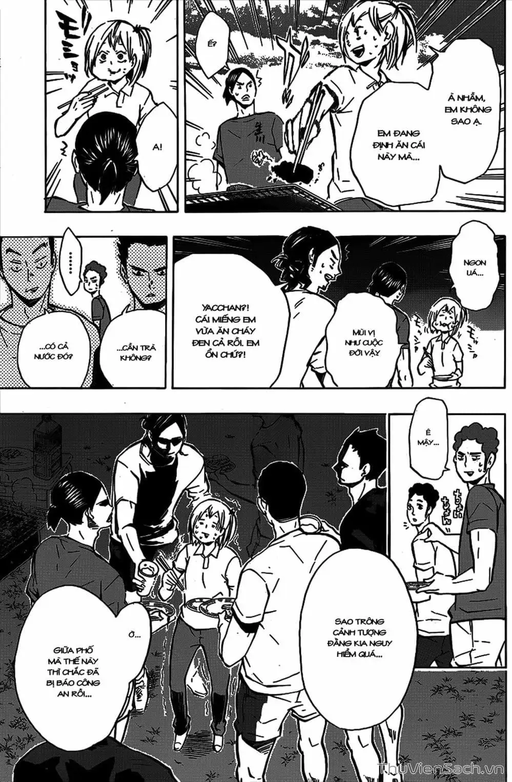 Truyện Tranh Vua Bóng Chuyền Haikyuu trang 6