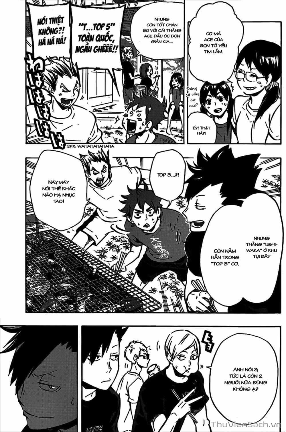 Truyện Tranh Vua Bóng Chuyền Haikyuu trang 6
