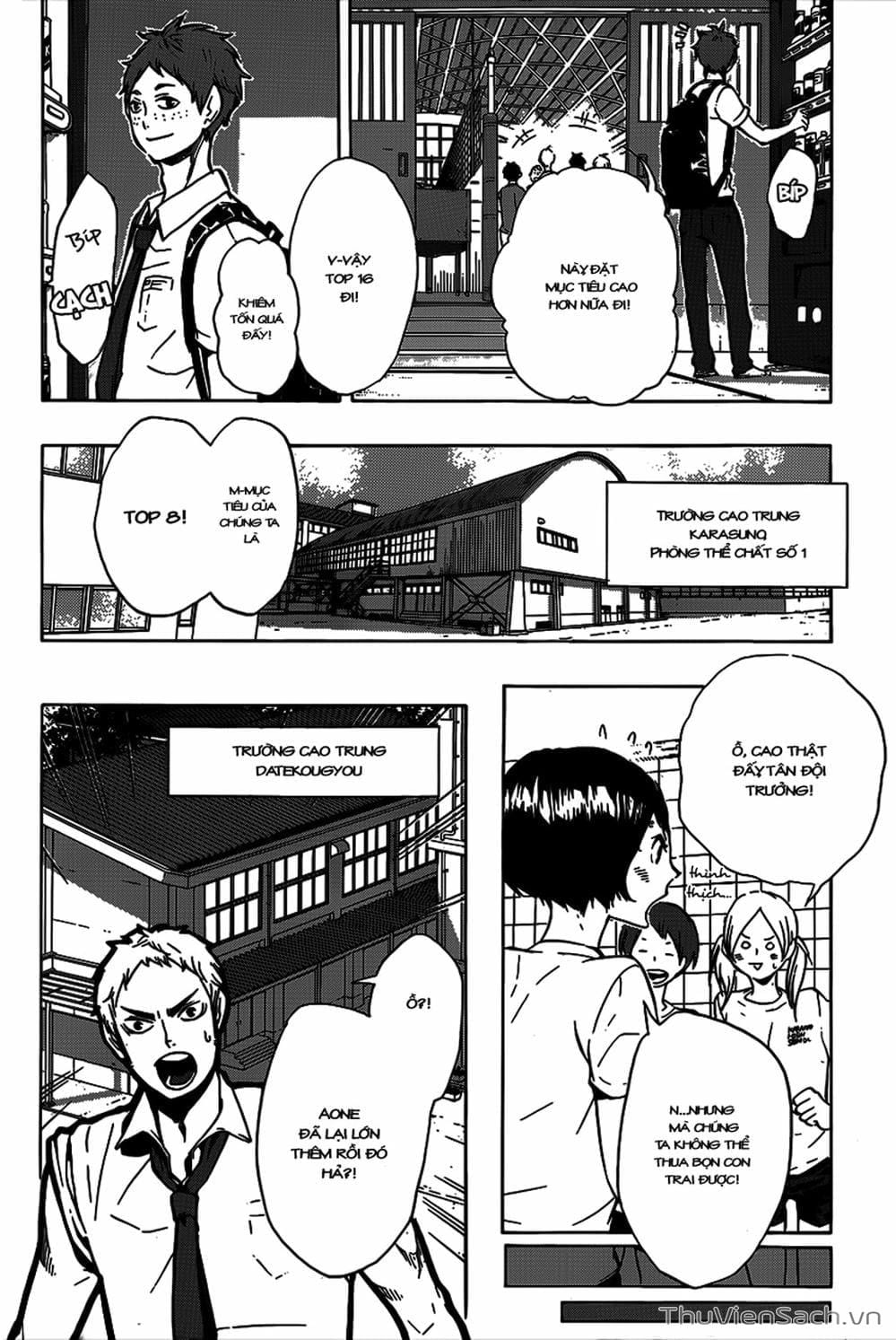 Truyện Tranh Vua Bóng Chuyền Haikyuu trang 6