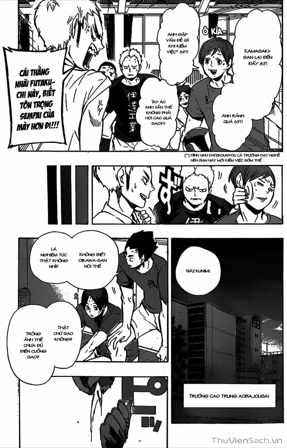 Truyện Tranh Vua Bóng Chuyền Haikyuu trang 6