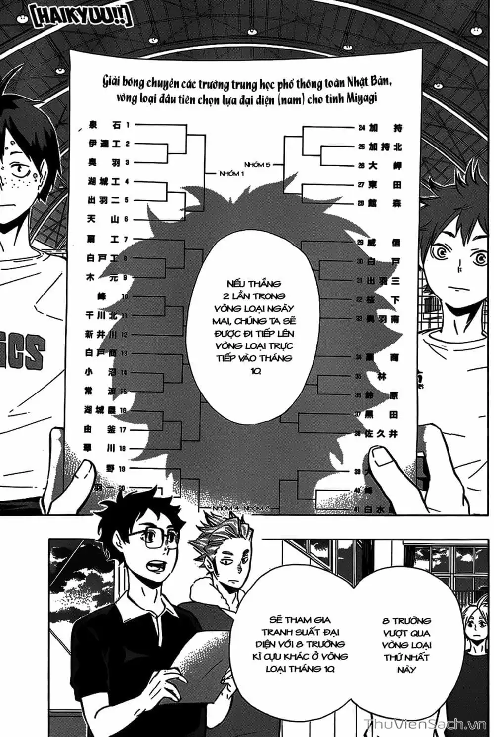 Truyện Tranh Vua Bóng Chuyền Haikyuu trang 6