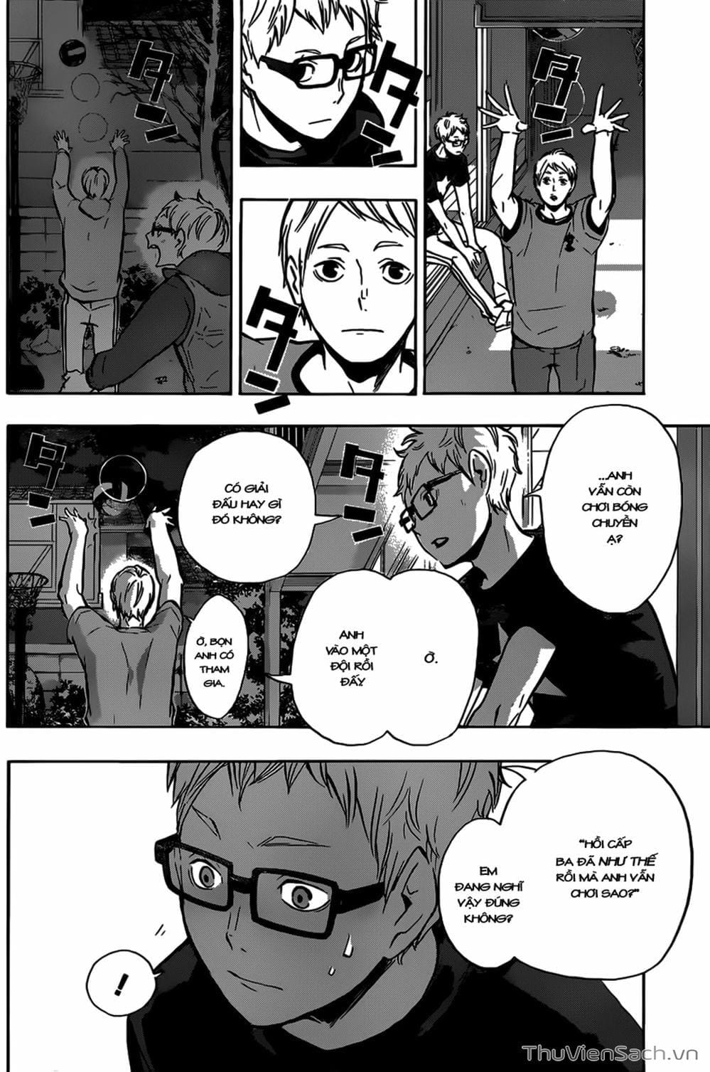 Truyện Tranh Vua Bóng Chuyền Haikyuu trang 6