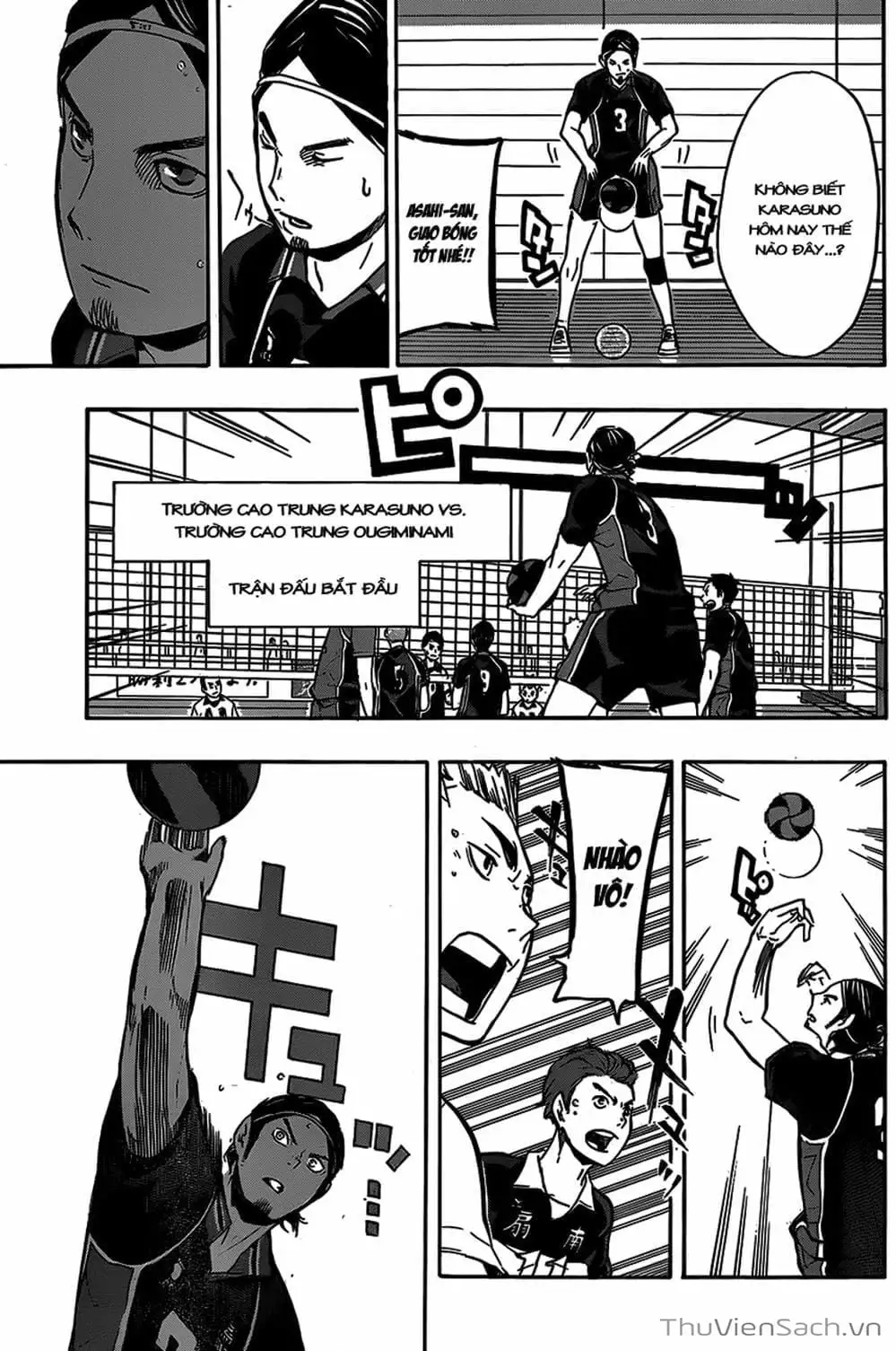 Truyện Tranh Vua Bóng Chuyền Haikyuu trang 6
