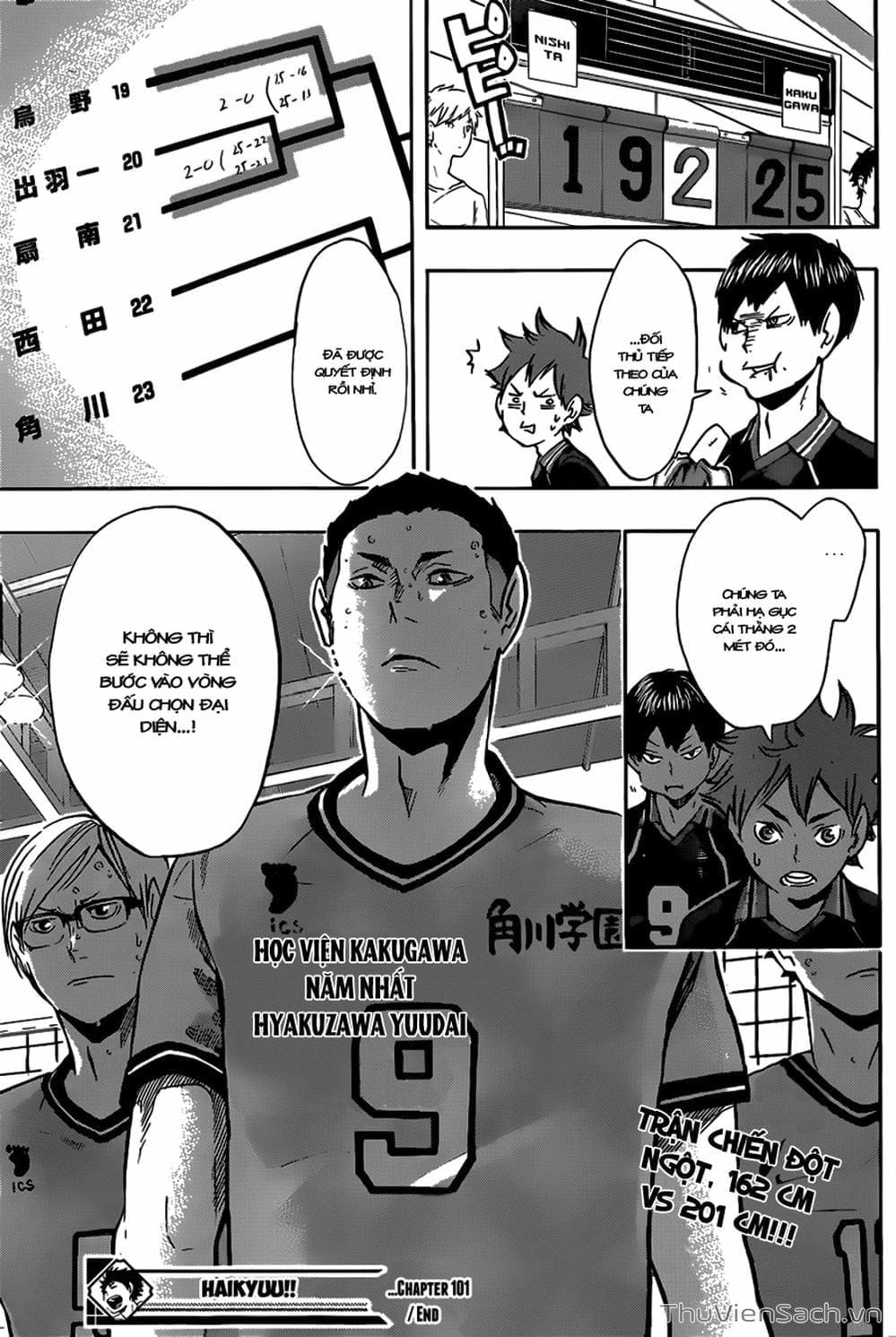 Truyện Tranh Vua Bóng Chuyền Haikyuu trang 6