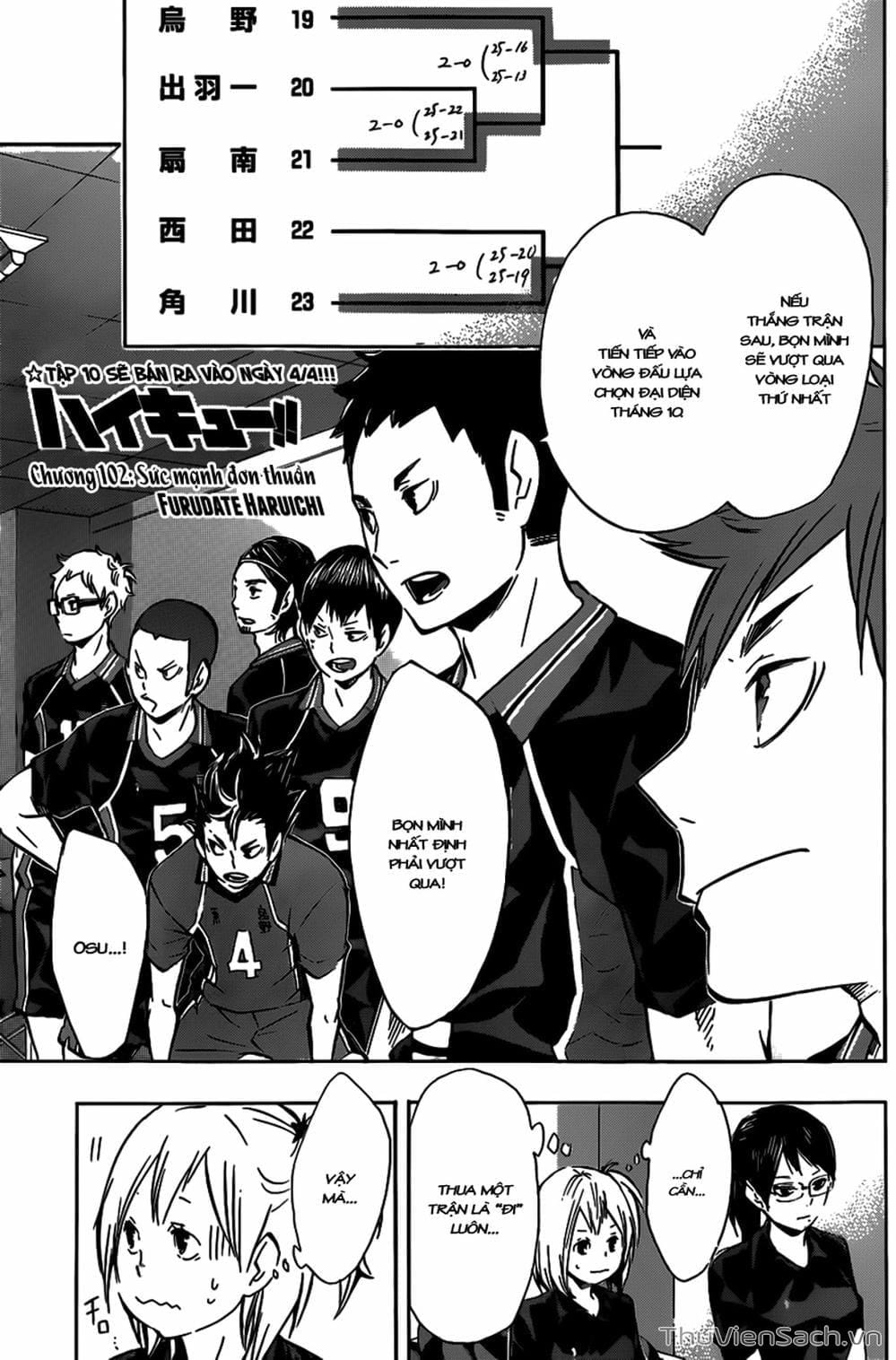 Truyện Tranh Vua Bóng Chuyền Haikyuu trang 6