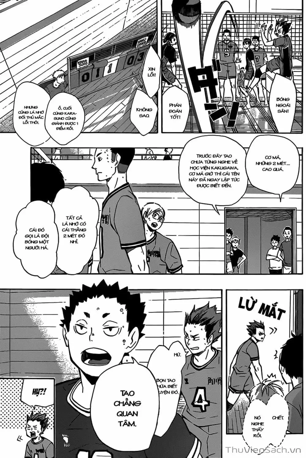 Truyện Tranh Vua Bóng Chuyền Haikyuu trang 6
