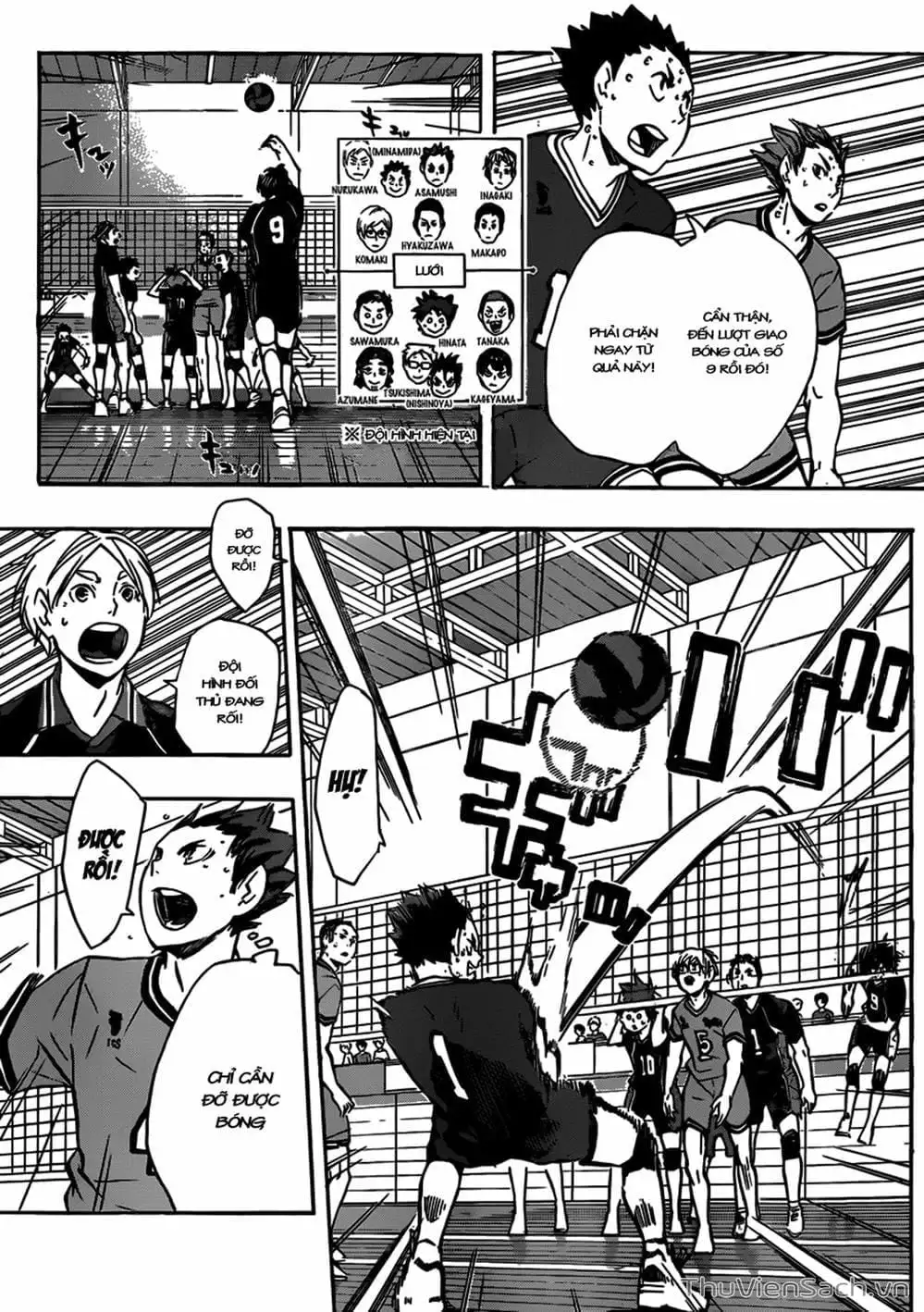 Truyện Tranh Vua Bóng Chuyền Haikyuu trang 6