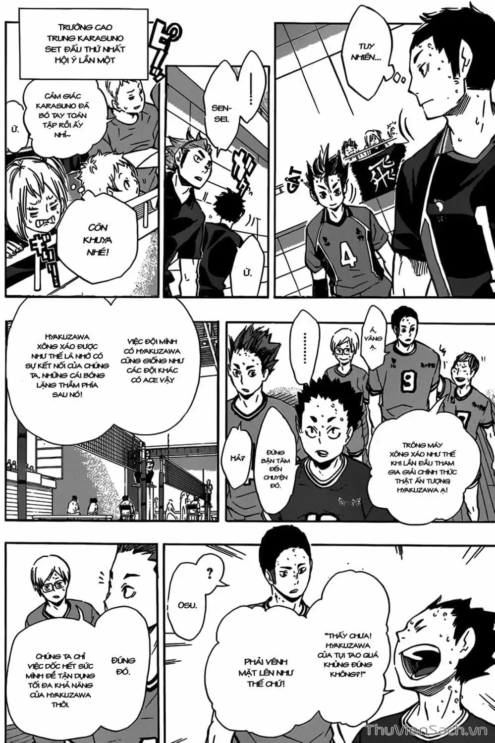 Truyện Tranh Vua Bóng Chuyền Haikyuu trang 6