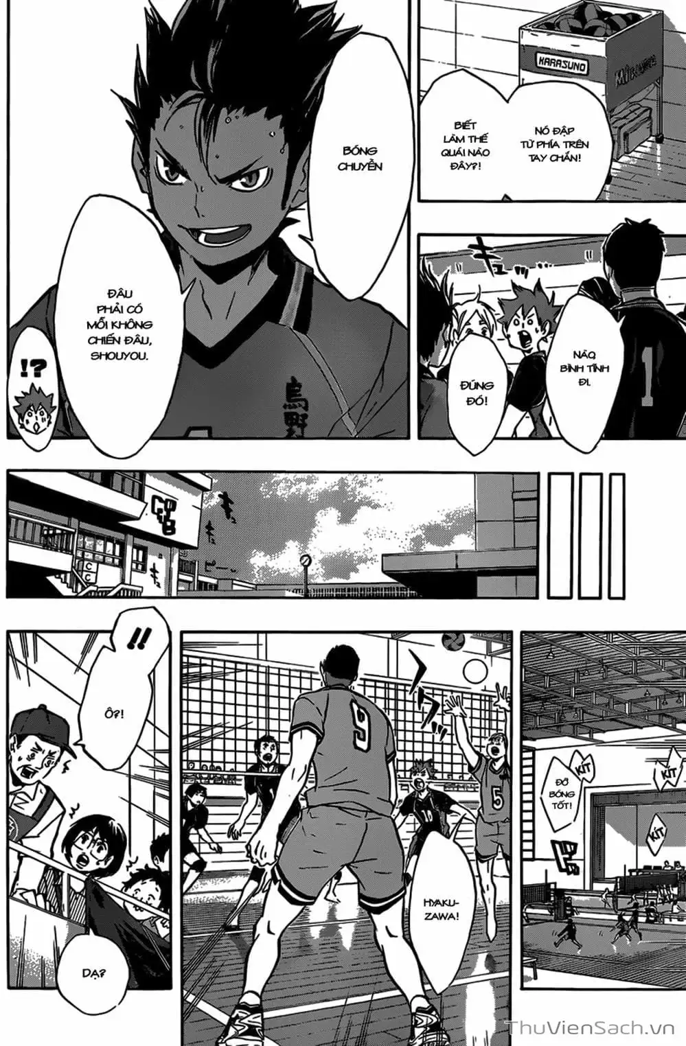 Truyện Tranh Vua Bóng Chuyền Haikyuu trang 6