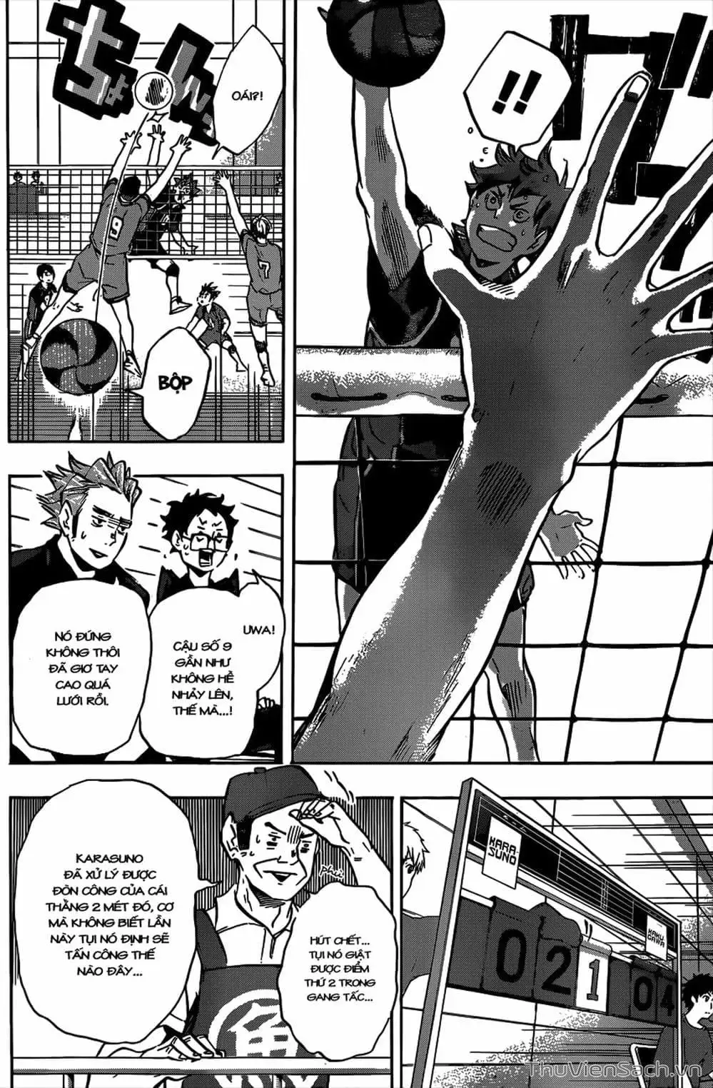 Truyện Tranh Vua Bóng Chuyền Haikyuu trang 6